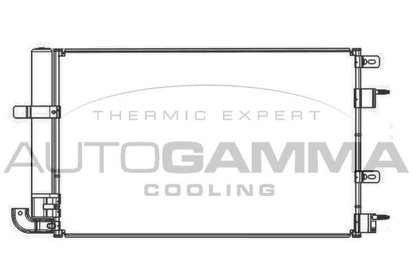 Kondensatorius, oro kondicionierius AUTOGAMMA 105942