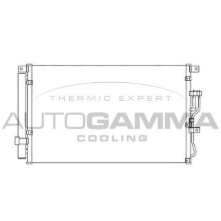 Kondensatorius, oro kondicionierius AUTOGAMMA 105964