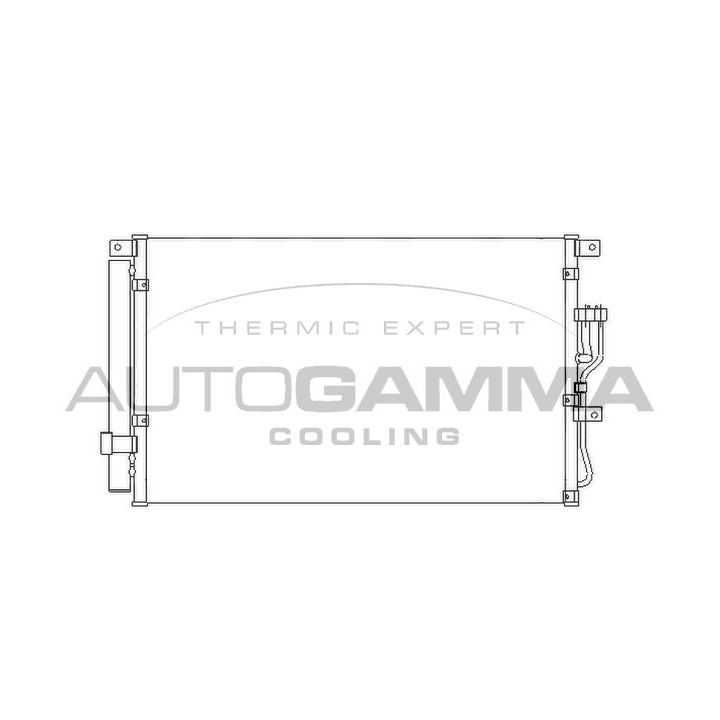 Kondensatorius, oro kondicionierius AUTOGAMMA 105964