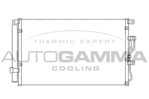 Kondensatorius, oro kondicionierius AUTOGAMMA 105964