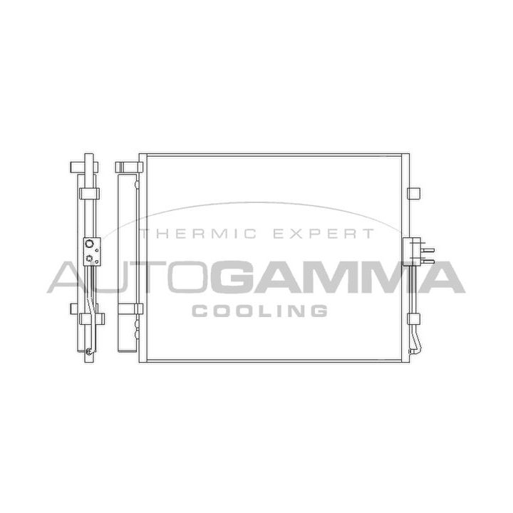 Kondensatorius, oro kondicionierius AUTOGAMMA 105968