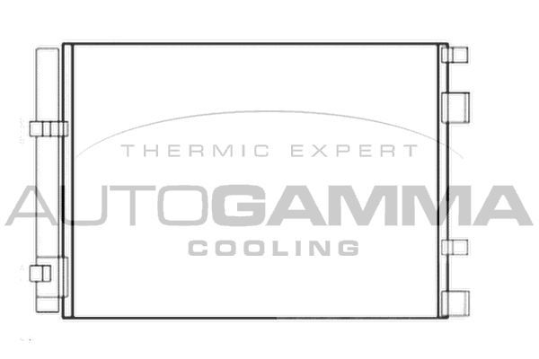 Kondensatorius, oro kondicionierius AUTOGAMMA 105978
