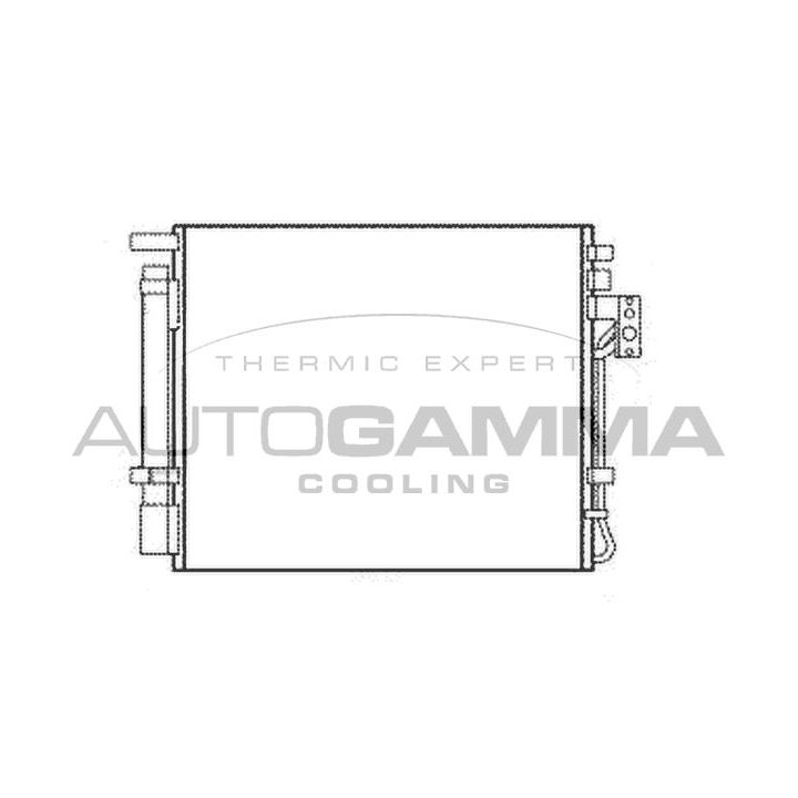 Kondensatorius, oro kondicionierius AUTOGAMMA 105982