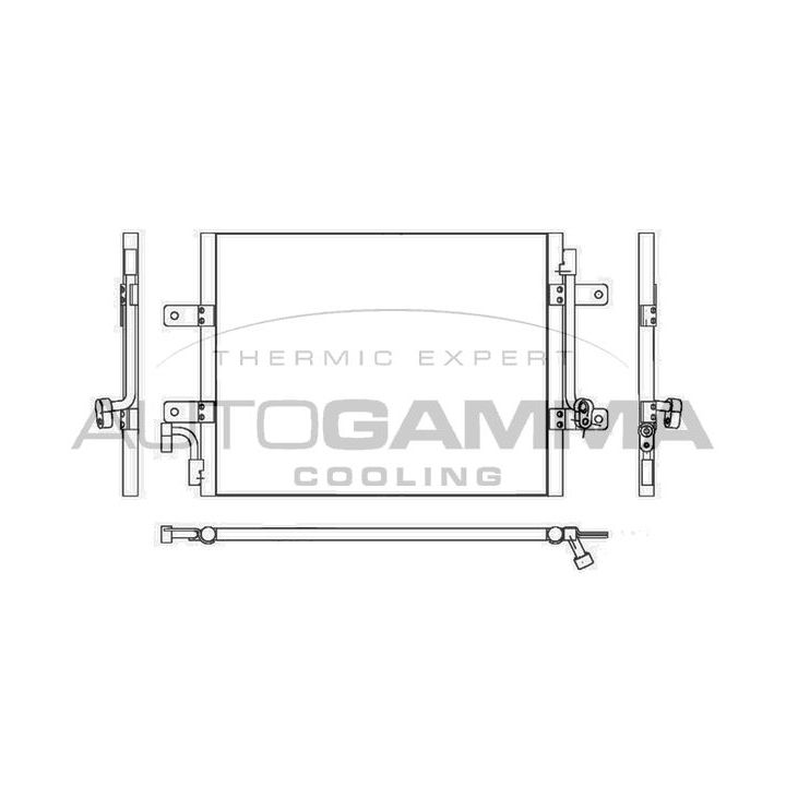Kondensatorius, oro kondicionierius AUTOGAMMA 107020