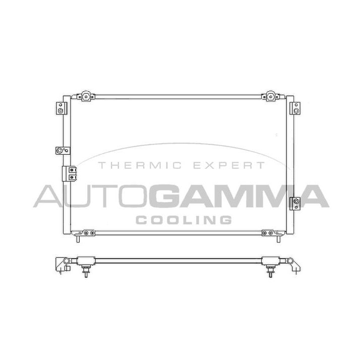 Kondensatorius, oro kondicionierius AUTOGAMMA 107032