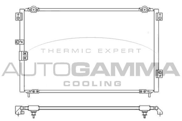 Kondensatorius, oro kondicionierius AUTOGAMMA 107032
