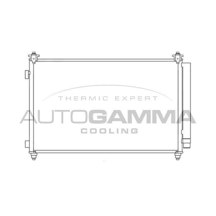 Kondensatorius, oro kondicionierius AUTOGAMMA 107041