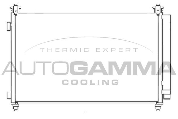 Kondensatorius, oro kondicionierius AUTOGAMMA 107041