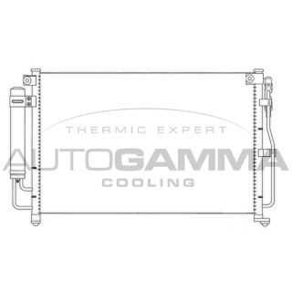 Kondensatorius, oro kondicionierius AUTOGAMMA 107075