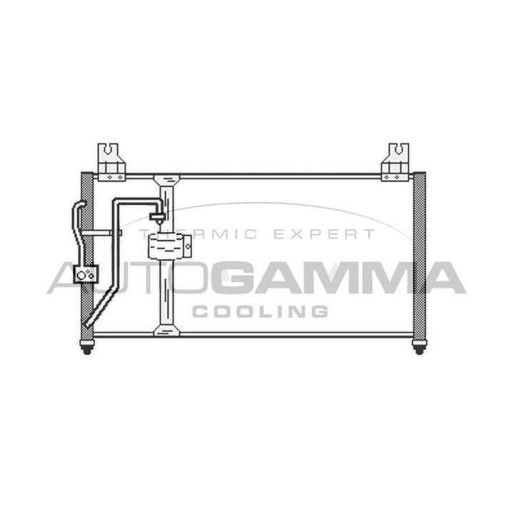 Kondensatorius, oro kondicionierius AUTOGAMMA 107076