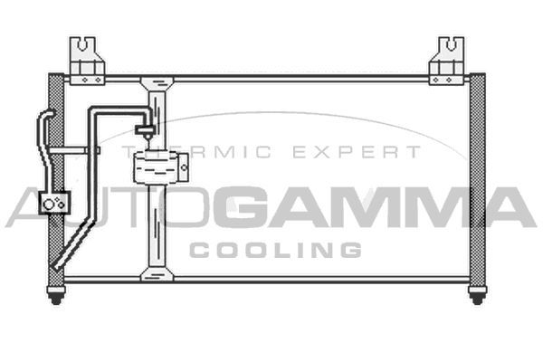 Kondensatorius, oro kondicionierius AUTOGAMMA 107076