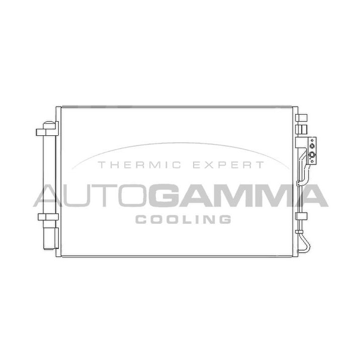 Kondensatorius, oro kondicionierius AUTOGAMMA 107077