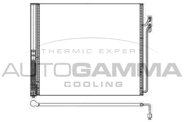 Kondensatorius, oro kondicionierius AUTOGAMMA 107136