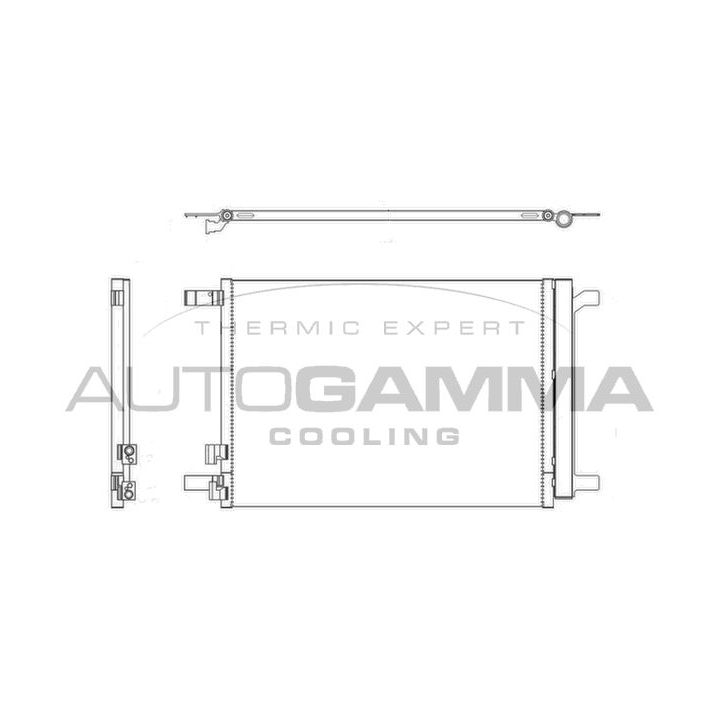 Kondensatorius, oro kondicionierius AUTOGAMMA 107140