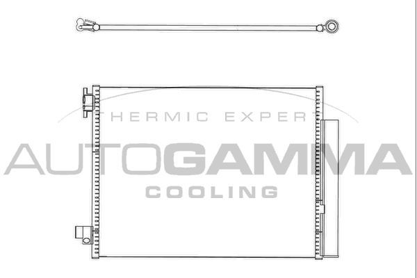 Kondensatorius, oro kondicionierius AUTOGAMMA 107145