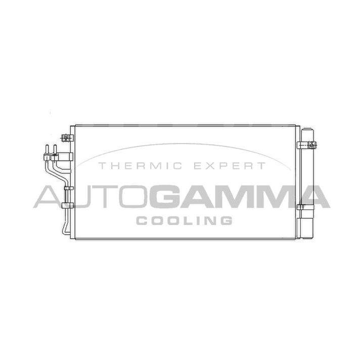 Kondensatorius, oro kondicionierius AUTOGAMMA 107151