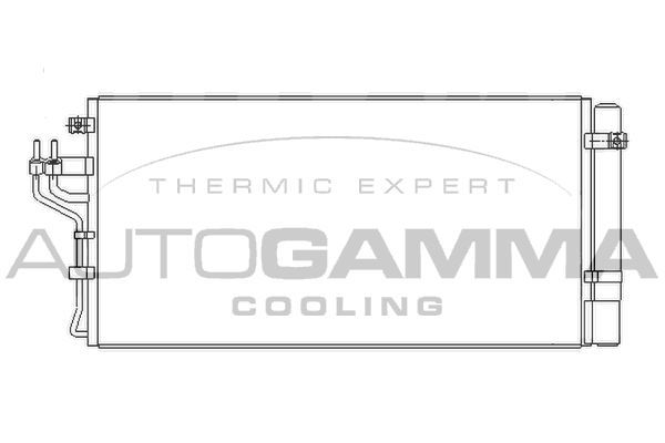 Kondensatorius, oro kondicionierius AUTOGAMMA 107151