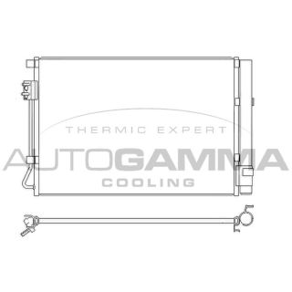 Kondensatorius, oro kondicionierius AUTOGAMMA 107153