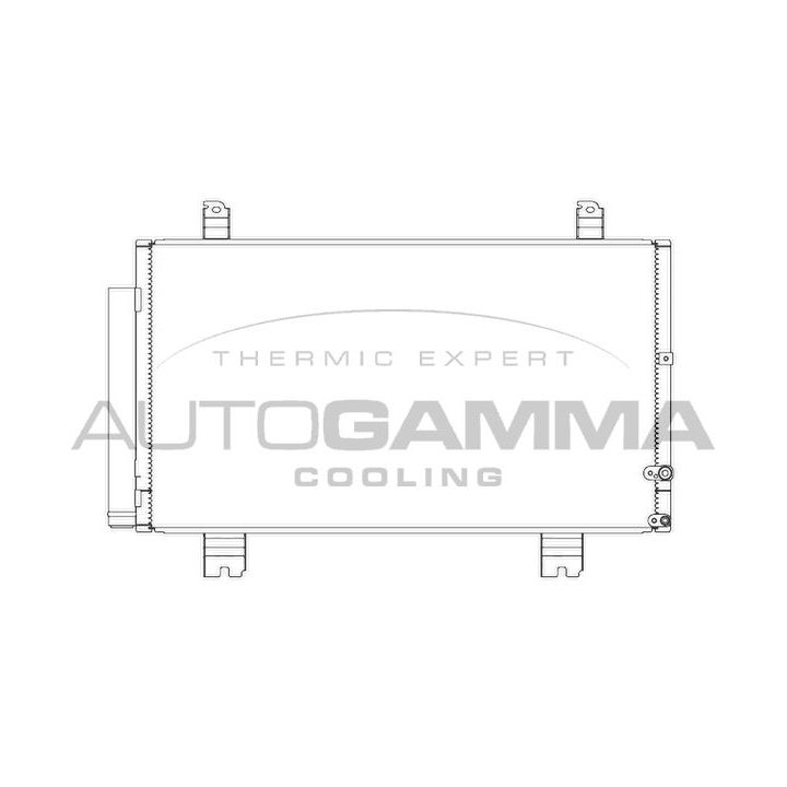 Kondensatorius, oro kondicionierius AUTOGAMMA 107271