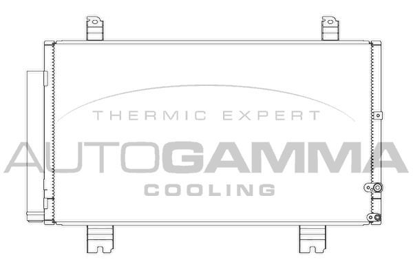 Kondensatorius, oro kondicionierius AUTOGAMMA 107271