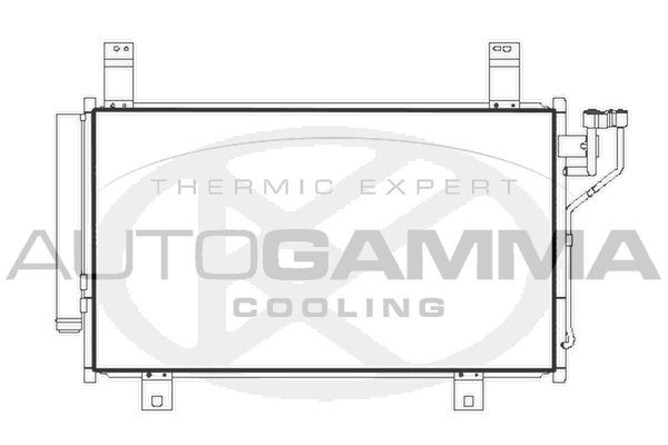 Kondensatorius, oro kondicionierius AUTOGAMMA 107279