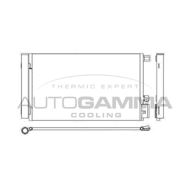Kondensatorius, oro kondicionierius AUTOGAMMA 107291
