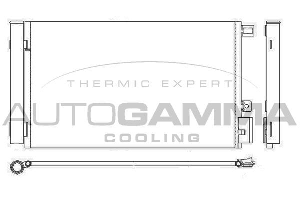 Kondensatorius, oro kondicionierius AUTOGAMMA 107291
