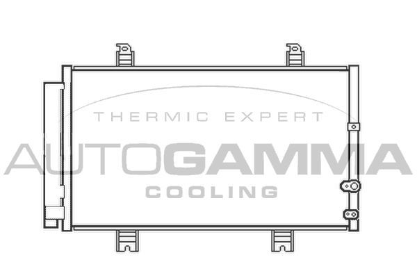 Kondensatorius, oro kondicionierius AUTOGAMMA 107292