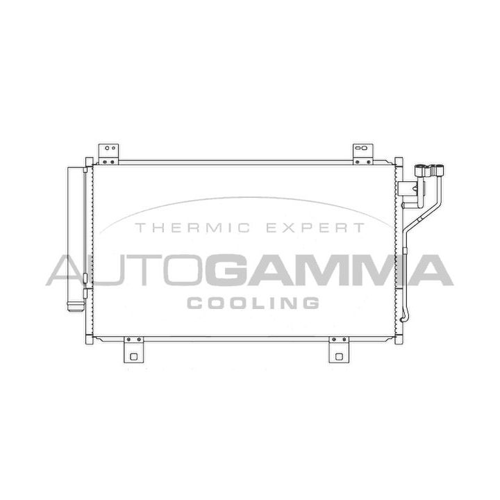 Kondensatorius, oro kondicionierius AUTOGAMMA 107343