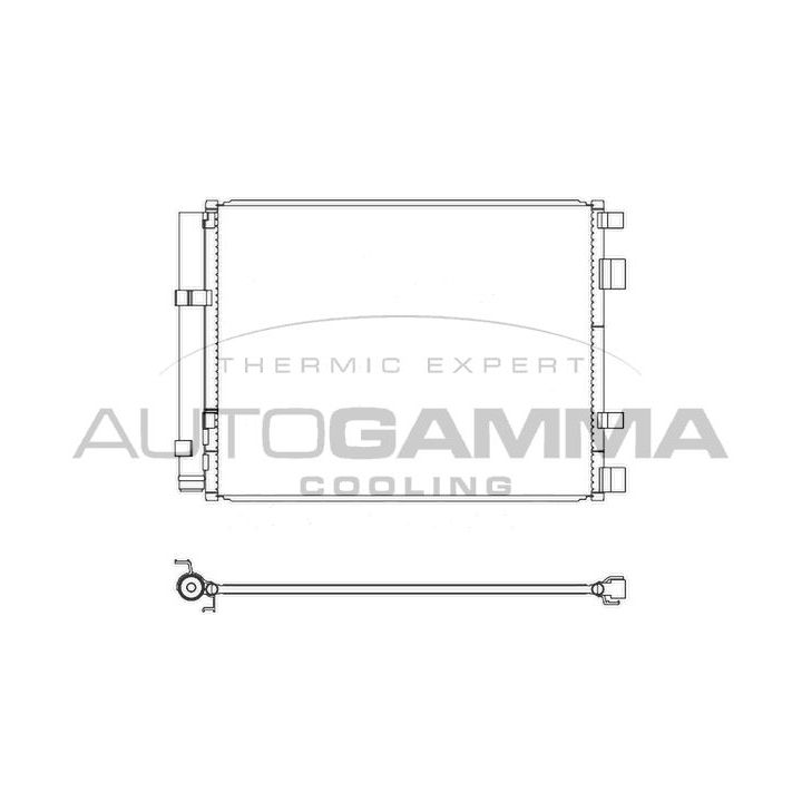 Kondensatorius, oro kondicionierius AUTOGAMMA 107344
