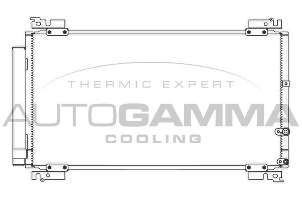 Kondensatorius, oro kondicionierius AUTOGAMMA 107359