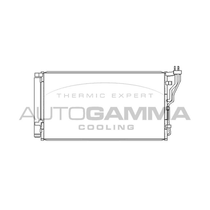Kondensatorius, oro kondicionierius AUTOGAMMA 107361