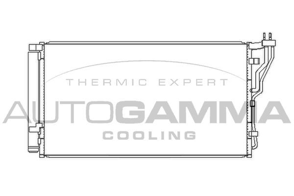 Kondensatorius, oro kondicionierius AUTOGAMMA 107361