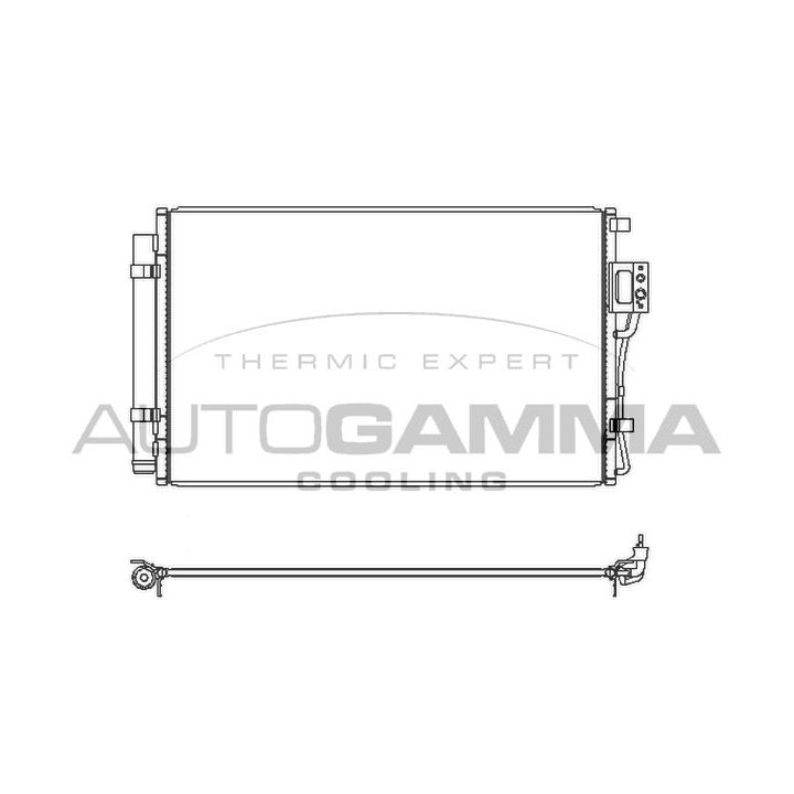 Kondensatorius, oro kondicionierius AUTOGAMMA 107368