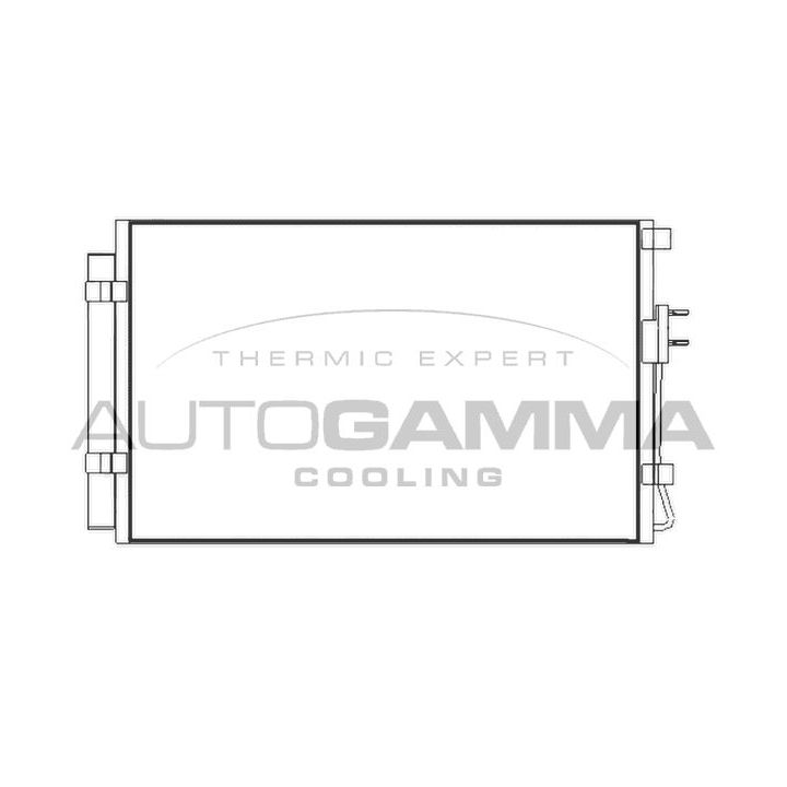 Kondensatorius, oro kondicionierius AUTOGAMMA 107386