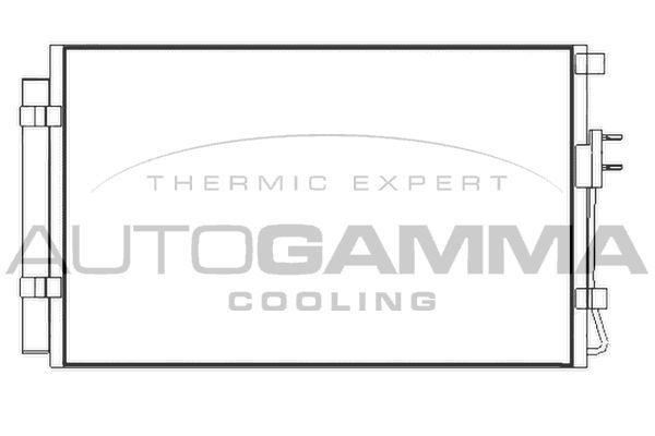 Kondensatorius, oro kondicionierius AUTOGAMMA 107386