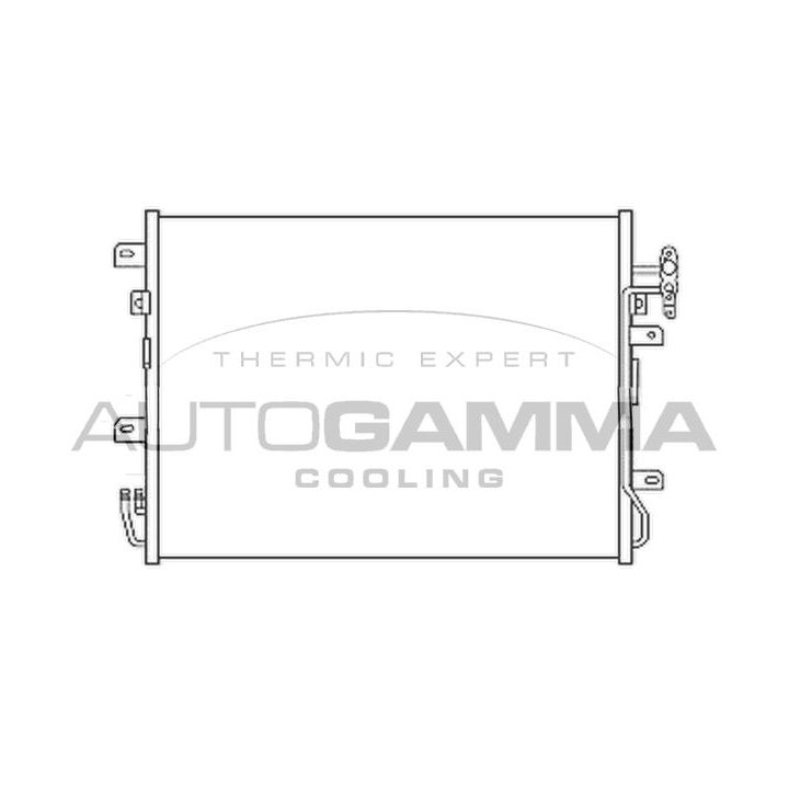 Kondensatorius, oro kondicionierius AUTOGAMMA 107482
