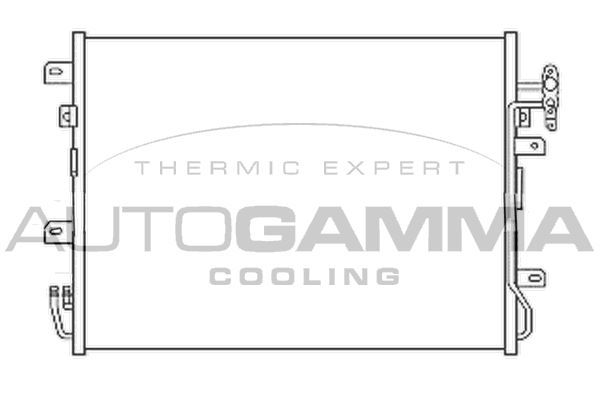 Kondensatorius, oro kondicionierius AUTOGAMMA 107482