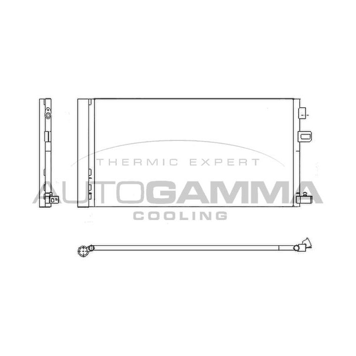 Kondensatorius, oro kondicionierius AUTOGAMMA 107515