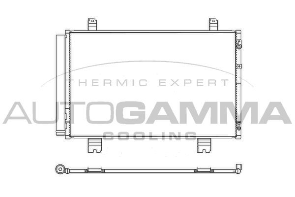 Kondensatorius, oro kondicionierius AUTOGAMMA 107535