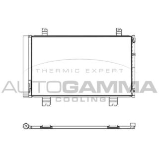 Kondensatorius, oro kondicionierius AUTOGAMMA 107567