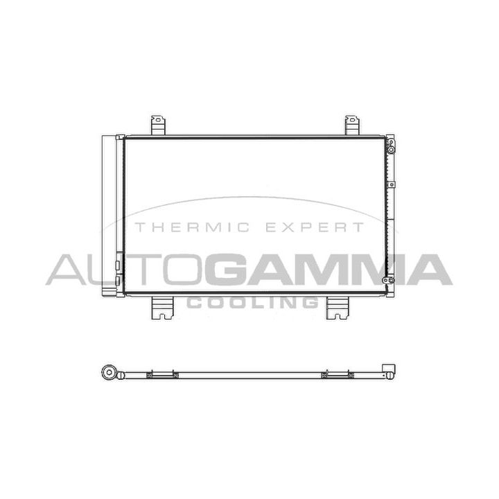 Kondensatorius, oro kondicionierius AUTOGAMMA 107567