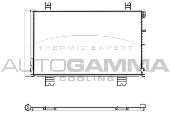 Kondensatorius, oro kondicionierius AUTOGAMMA 107567