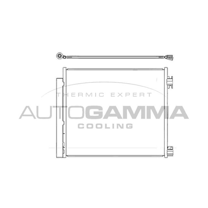Kondensatorius, oro kondicionierius AUTOGAMMA 107629