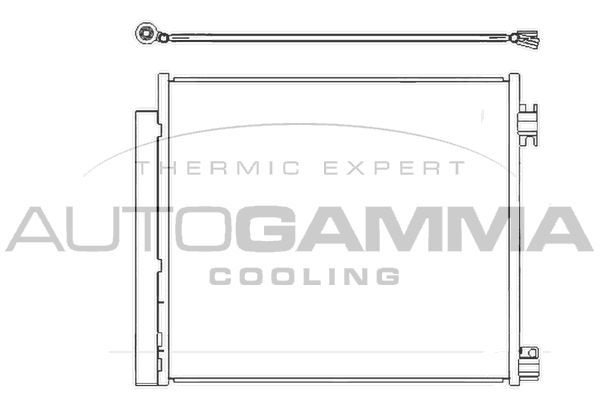 Kondensatorius, oro kondicionierius AUTOGAMMA 107629