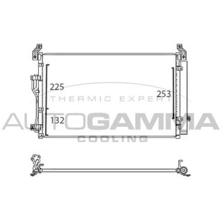 Kondensatorius, oro kondicionierius AUTOGAMMA 107639