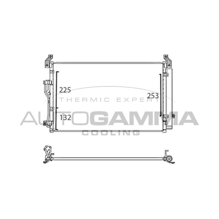 Kondensatorius, oro kondicionierius AUTOGAMMA 107639