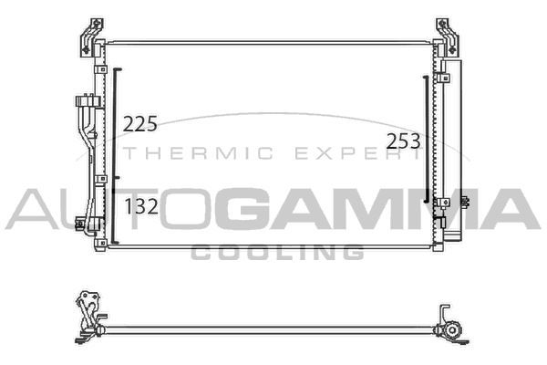 Kondensatorius, oro kondicionierius AUTOGAMMA 107639