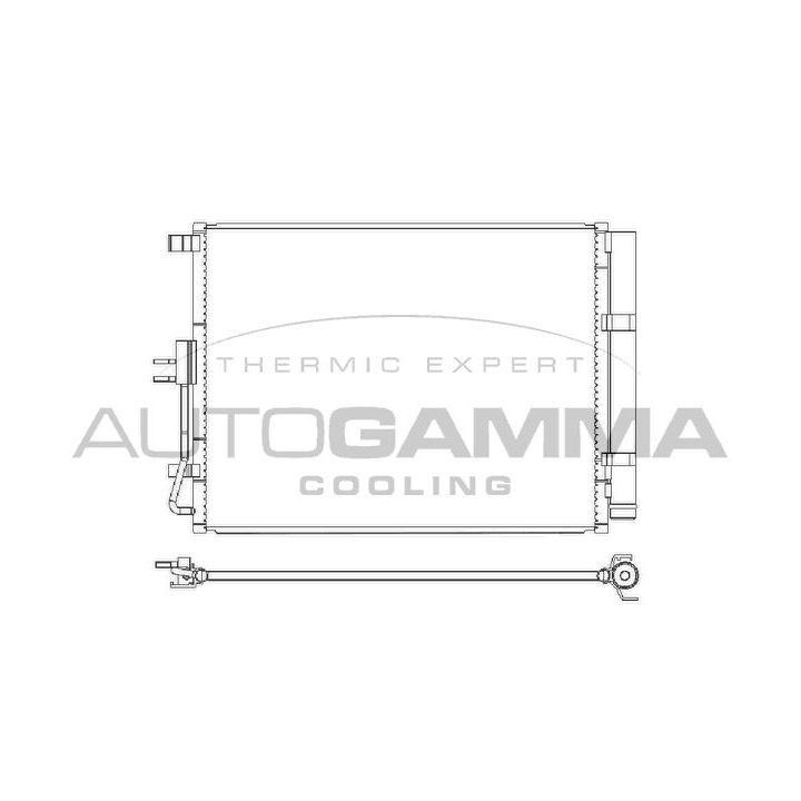 Kondensatorius, oro kondicionierius AUTOGAMMA 107642