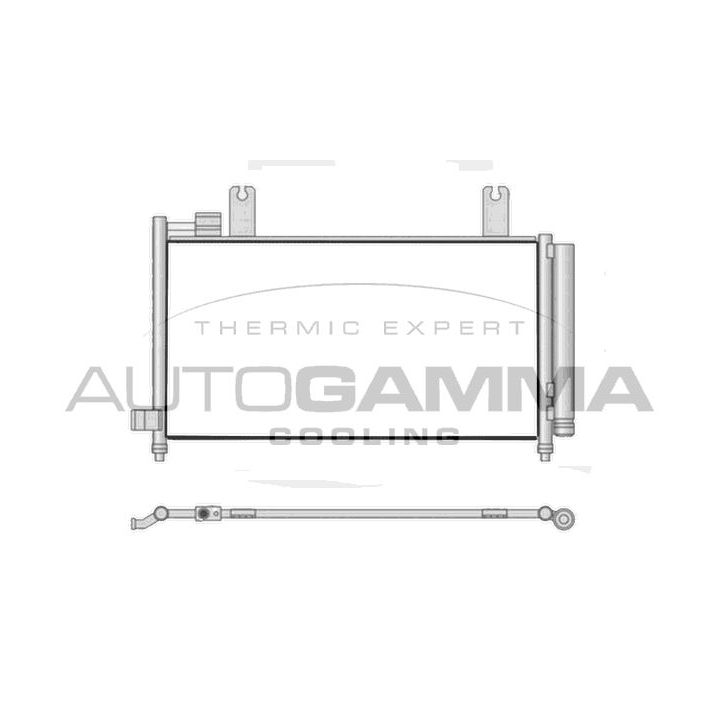 Kondensatorius, oro kondicionierius AUTOGAMMA 107657